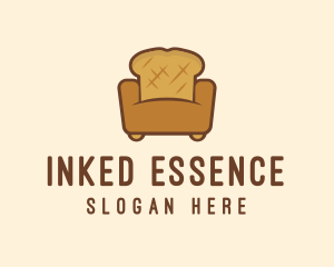 Loaf Bread Sofa logo design