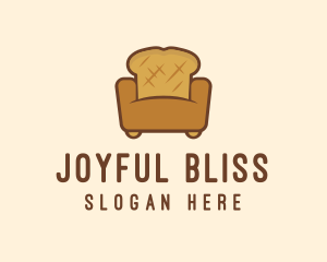 Loaf Bread Sofa logo design