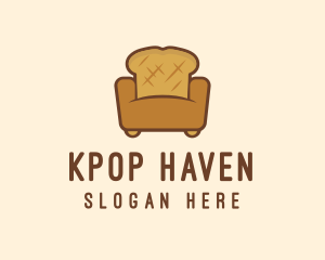 Loaf Bread Sofa logo design