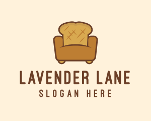 Loaf Bread Sofa logo design