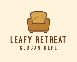 Loaf Bread Sofa logo design