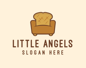 Loaf Bread Sofa logo design