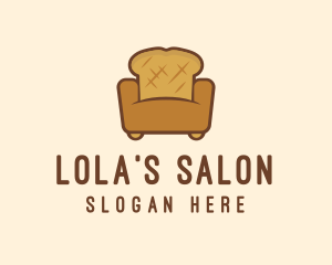 Loaf Bread Sofa logo design