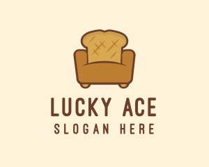 Loaf Bread Sofa logo design