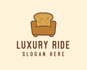 Loaf Bread Sofa logo design