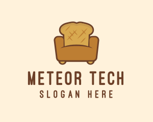 Loaf Bread Sofa logo design