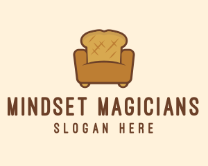 Loaf Bread Sofa logo design