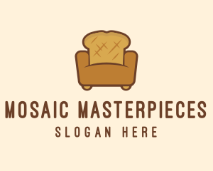 Loaf Bread Sofa logo design