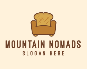 Loaf Bread Sofa logo design