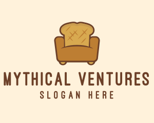 Loaf Bread Sofa logo design