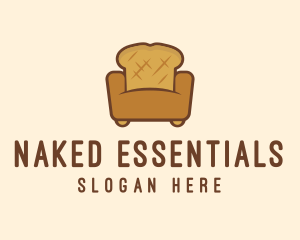 Loaf Bread Sofa logo design