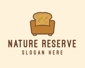 Loaf Bread Sofa logo design