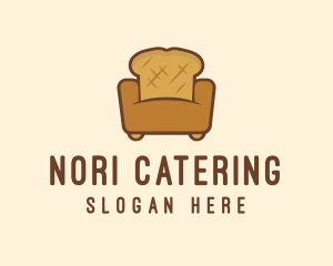 Loaf Bread Sofa logo design