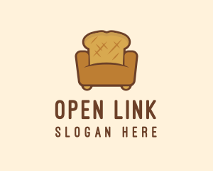 Loaf Bread Sofa logo design