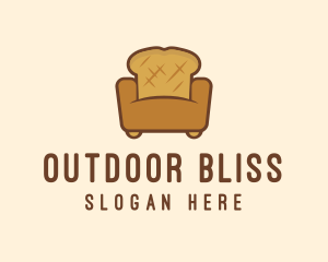 Loaf Bread Sofa logo design