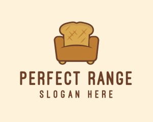 Loaf Bread Sofa logo design