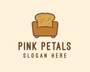 Loaf Bread Sofa logo design