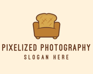 Loaf Bread Sofa logo design