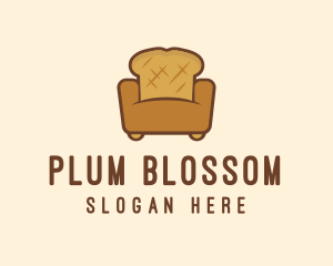 Loaf Bread Sofa logo design