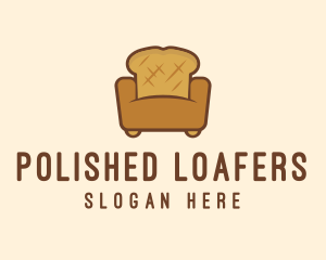 Loaf Bread Sofa logo design