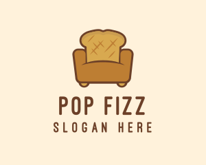 Loaf Bread Sofa logo design