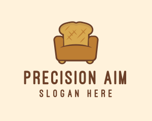 Loaf Bread Sofa logo design