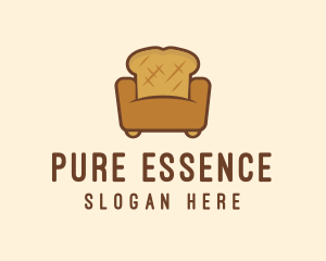 Loaf Bread Sofa logo design