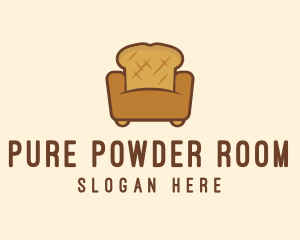 Loaf Bread Sofa logo design