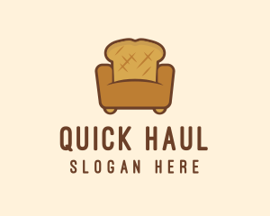 Loaf Bread Sofa logo design