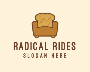 Loaf Bread Sofa logo design