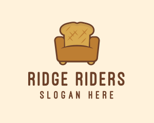 Loaf Bread Sofa logo design