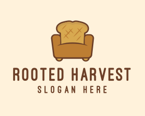 Loaf Bread Sofa logo design