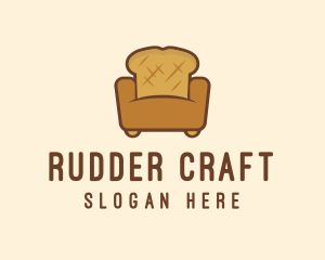 Loaf Bread Sofa logo design