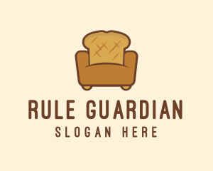 Loaf Bread Sofa logo design