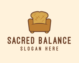 Loaf Bread Sofa logo design