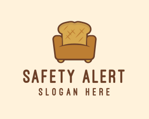 Loaf Bread Sofa logo design