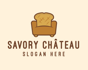 Loaf Bread Sofa logo design