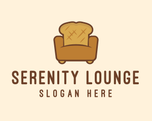 Loaf Bread Sofa logo design