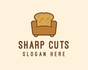 Loaf Bread Sofa logo design