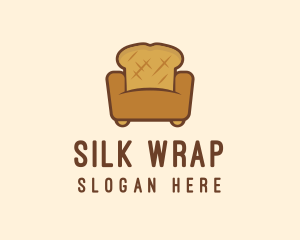 Loaf Bread Sofa logo design