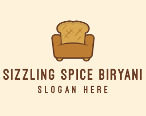 Loaf Bread Sofa logo design