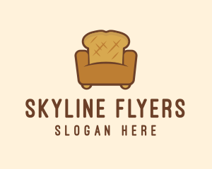 Loaf Bread Sofa logo design