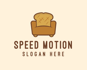 Loaf Bread Sofa logo design