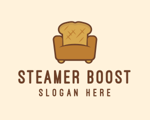 Loaf Bread Sofa logo design