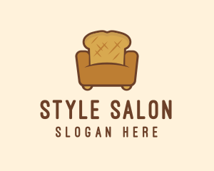 Loaf Bread Sofa logo design