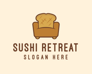 Loaf Bread Sofa logo design