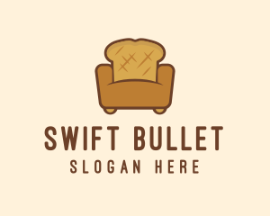 Loaf Bread Sofa logo design