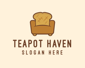 Loaf Bread Sofa logo design