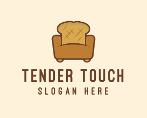 Loaf Bread Sofa logo design