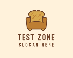 Loaf Bread Sofa logo design